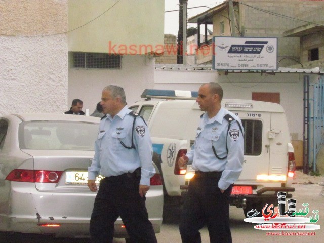 مركز شرطة كفرقاسم يتعرض لاعتداء ليلي والشرطة تفتح تحقيق  